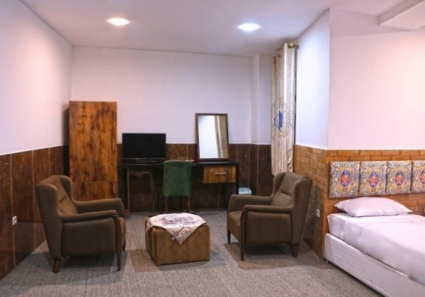 فضای داخلی اتاق ها هتل ناکو بوشهر